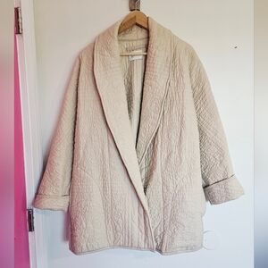 Natalie Borton Designs BARN collab quilted coat One Size